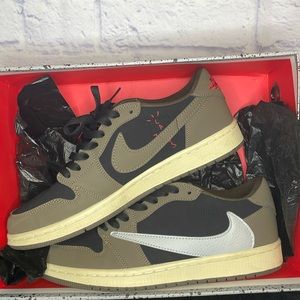 Nike Jordan 1 x Travis Scott Retro Low OG SP Mocha CQ4277-001 Size 10